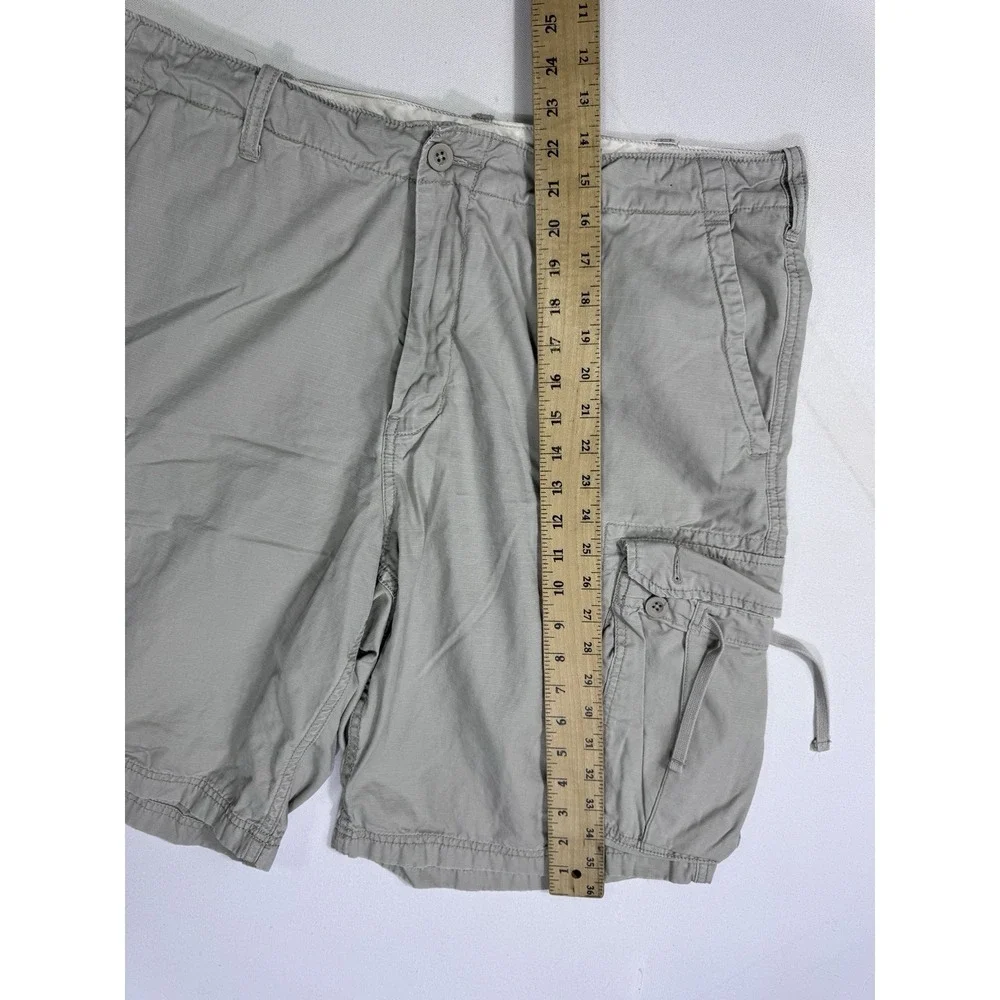 J Crew Ripstop Cargo Shorts Men's 38x10.5 Canvas Utility Work Construction